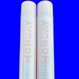 Lot Of 2 MONDAY Haircare Volume Dry Shampoo with Collagen. New